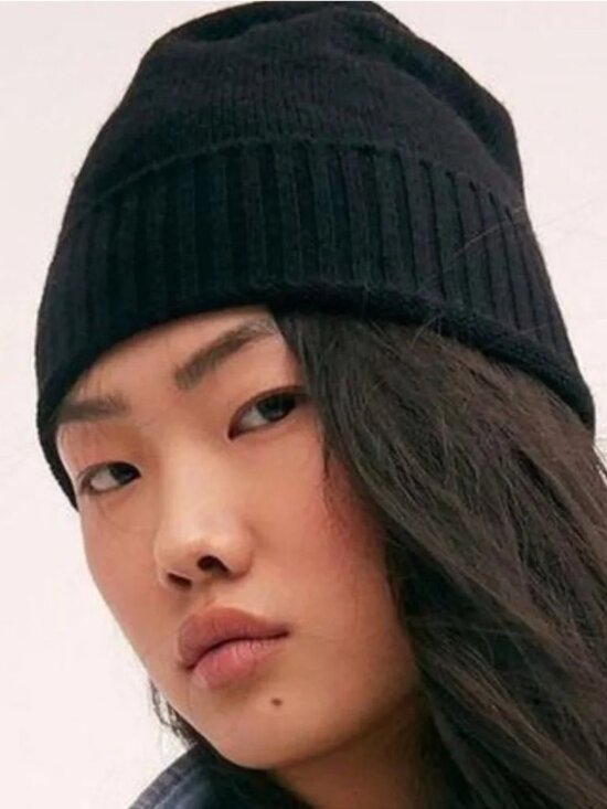 Free People Accessories - Free People Cascade 100% Cashmere Knit Beanie